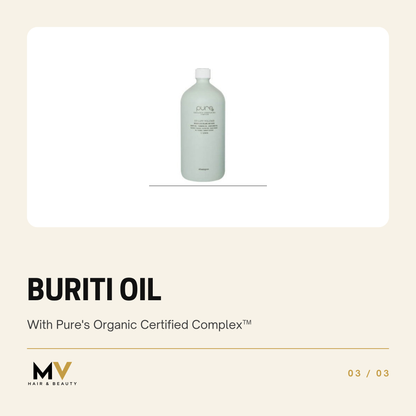PURE Up.Lift Volume Shampoo 1L, Buriti Oil