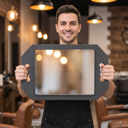 MV Handheld Rectangle Salon Mirror – 6 Colours