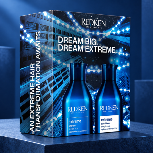 Redken Extreme Duo Holiday Gift Pack — studio product photograph