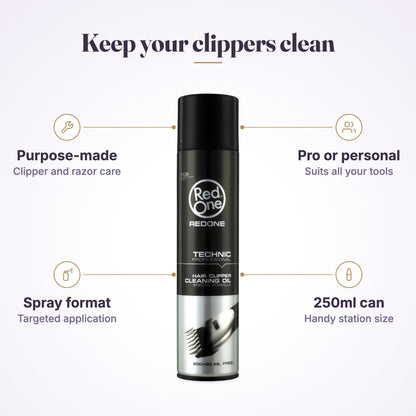 RedOne Technic Hair Clipper Cleaning Oil, view 5