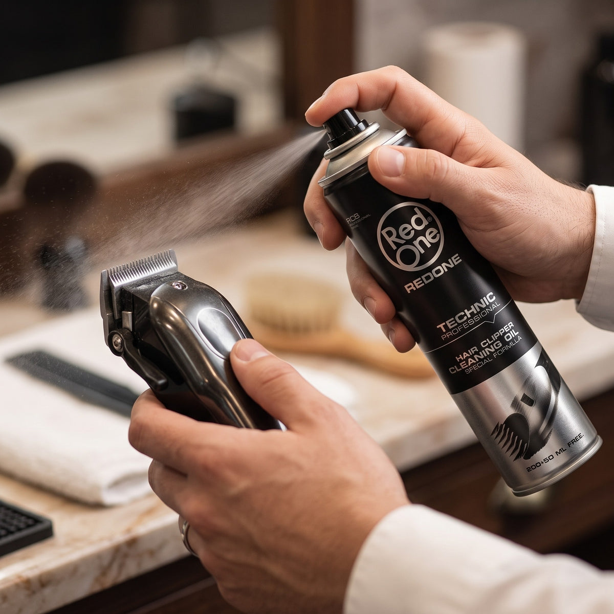 RedOne Technic Hair Clipper Cleaning Oil, view 4