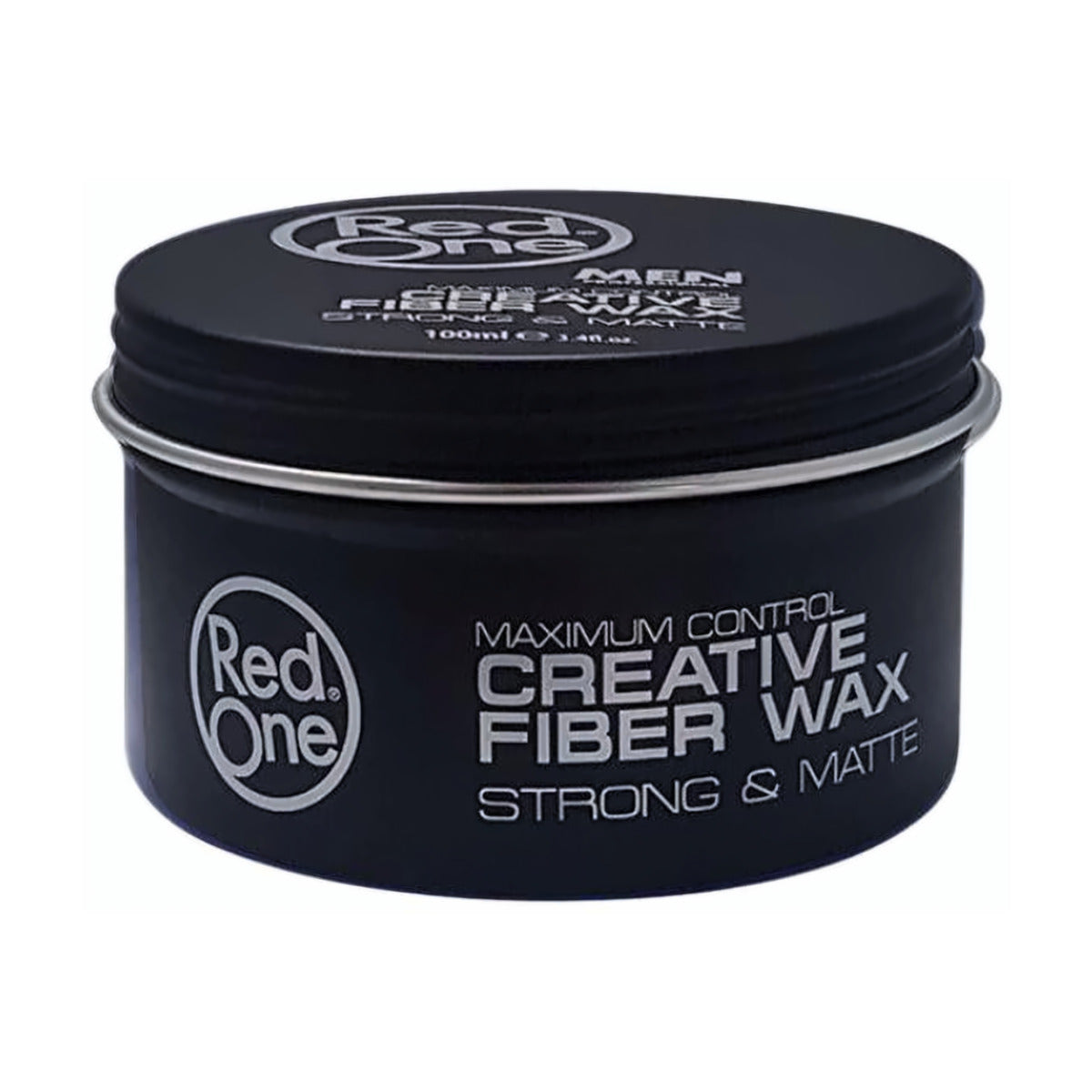 RedOne Creative Fiber Wax Strong & Matte 100ml front tin