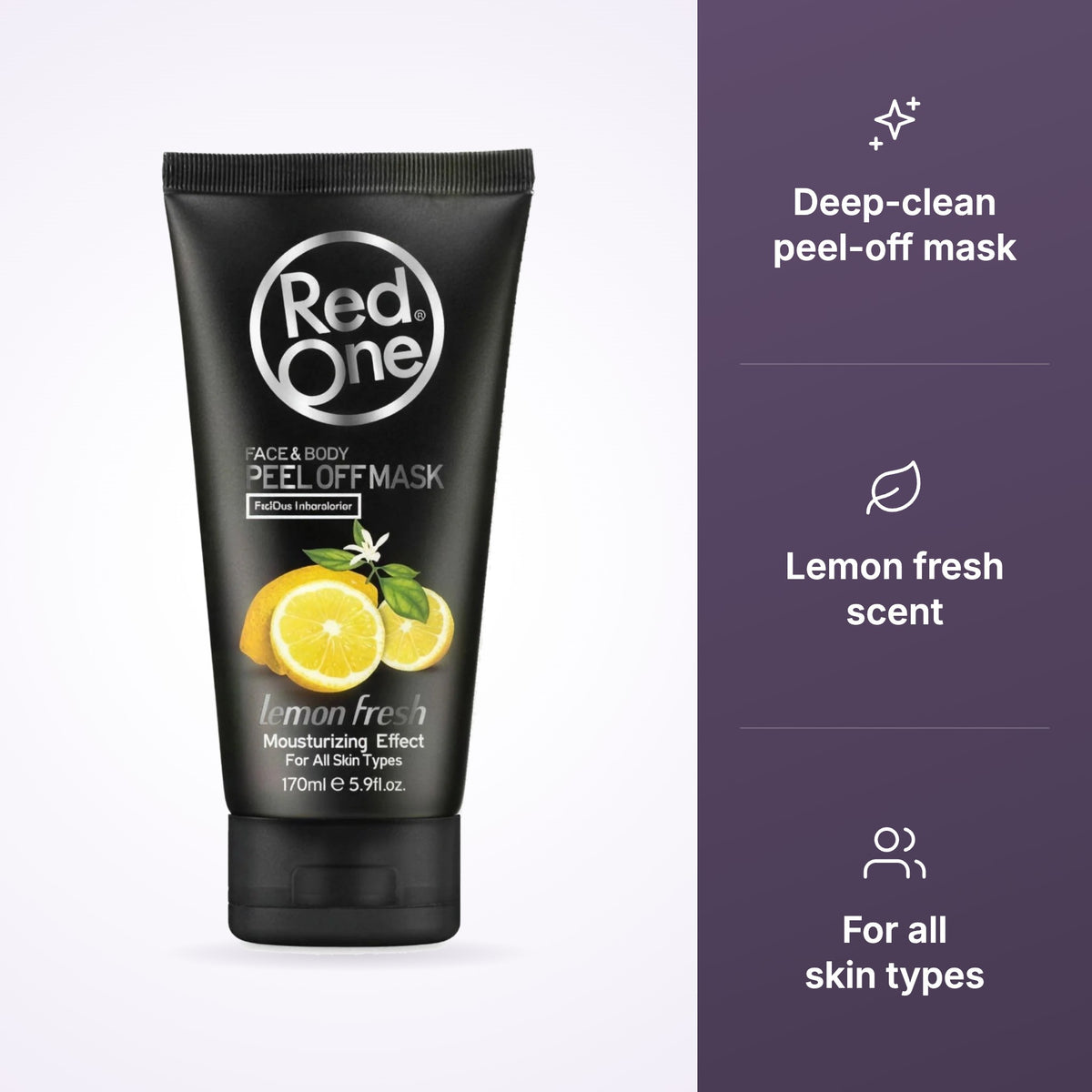 RedOne Face Peel Off Mask Lemon Fresh 170ml