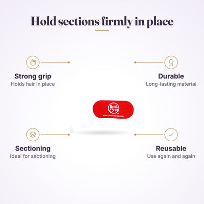 RedOne Hair Grip in red, product features