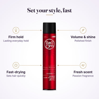 RedOne Hair Styling Spray – Passion