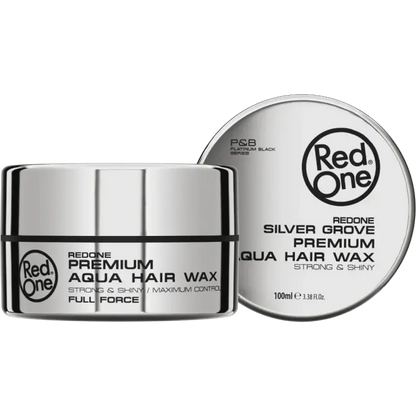 RedOne Premium Aqua Hair Wax Silver Grove 100ml