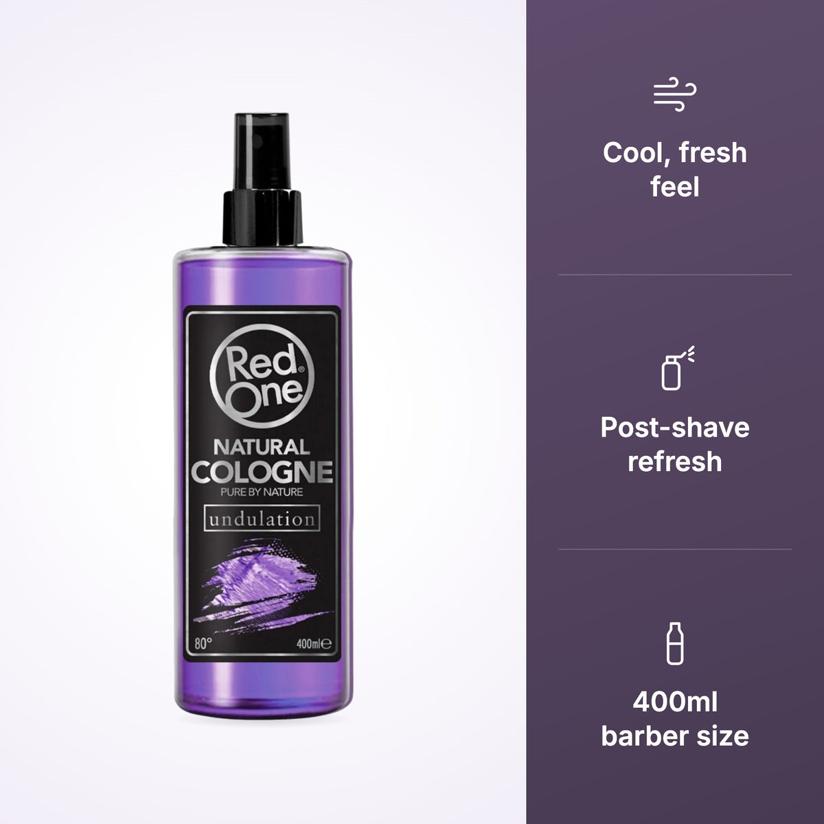RedOne Undulation After Shave Cologne 400ml, product view 3