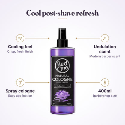 RedOne Undulation After Shave Cologne 400ml, product view 5