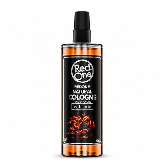RedOne Volcanic Natural Cologne 150ml spray bottle on a white background