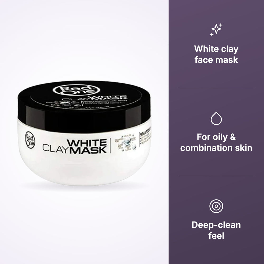 RedOne White facial Clay Mask
