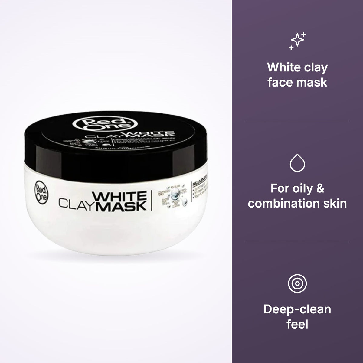 RedOne White facial Clay Mask