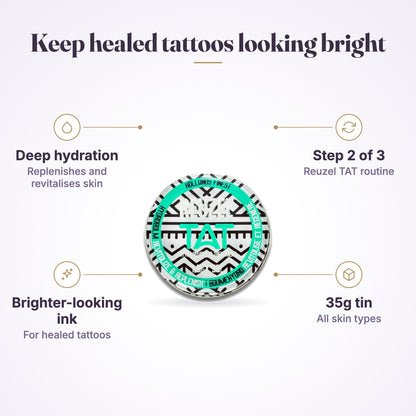 Reuzel Hydrabalm 35g features infographic