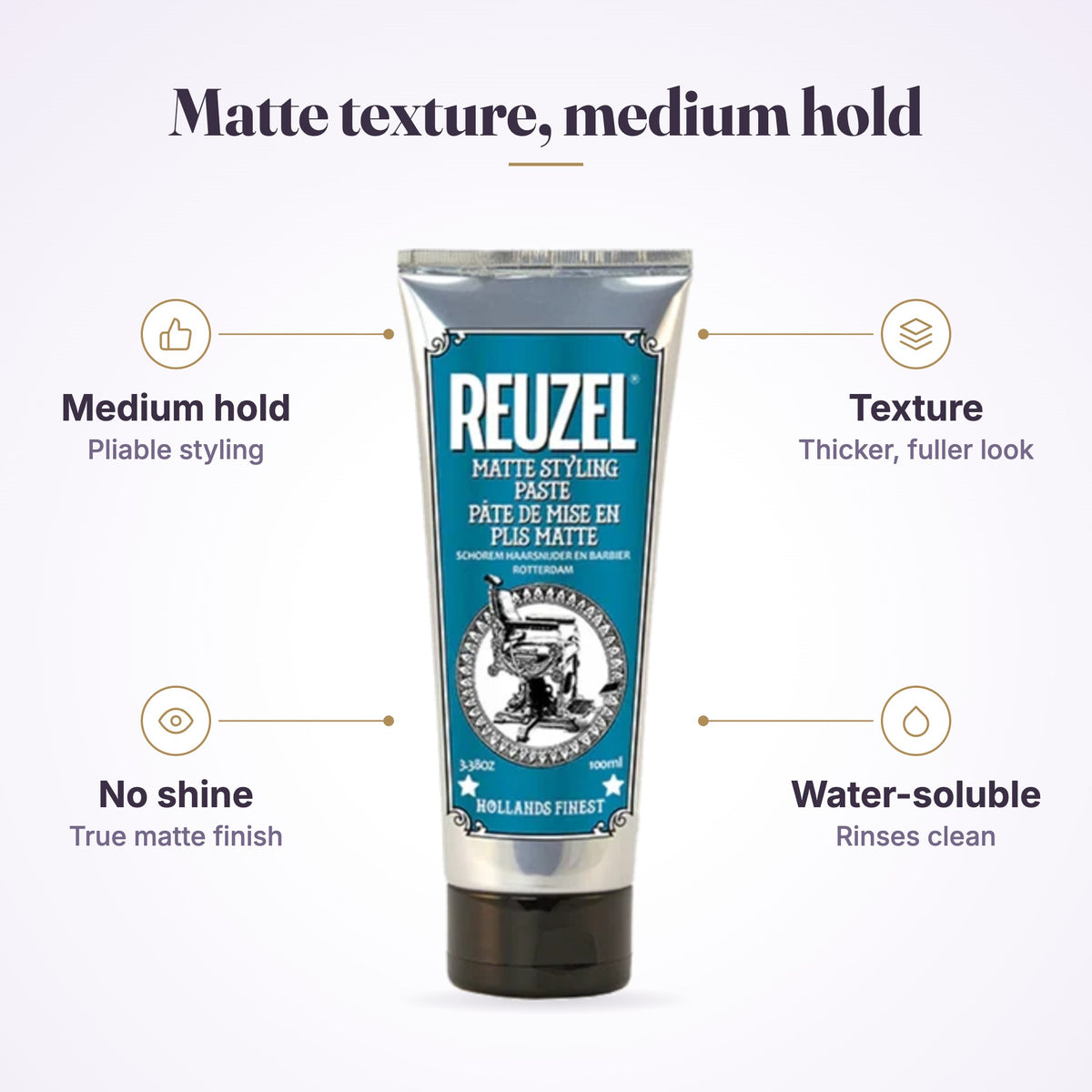 Reuzel Matte Styling Paste 100ml
