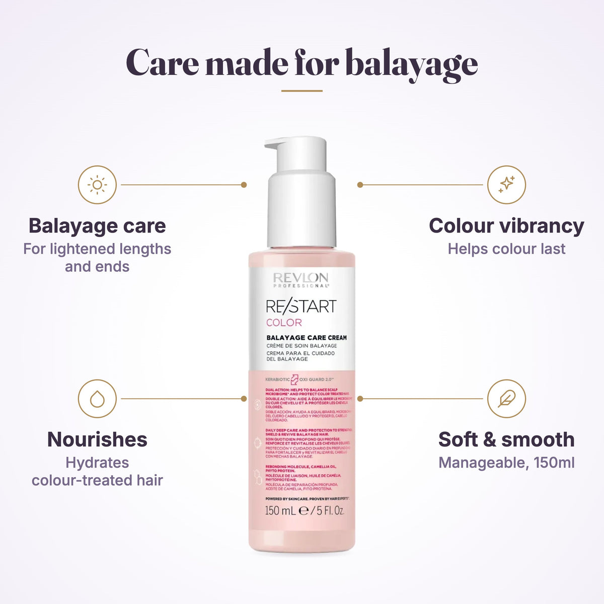 Revlon Professional Restart Color Balayage Care Cream 150ml product features