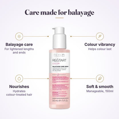 Revlon Professional Restart Color Balayage Care Cream 150ml product features
