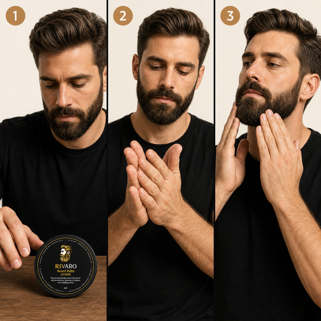 How to use Rivaro Amber Beard Balm 60g