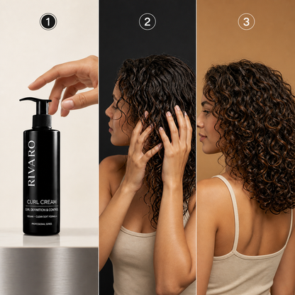 How to use Rivaro Curl Cream 250ml
