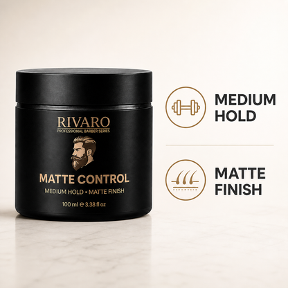 Rivaro Matt Control Wax 100ml medium hold and matte finish