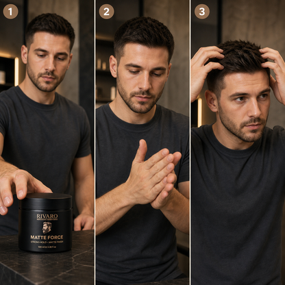 How to use Rivaro Matt Force Wax 100ml