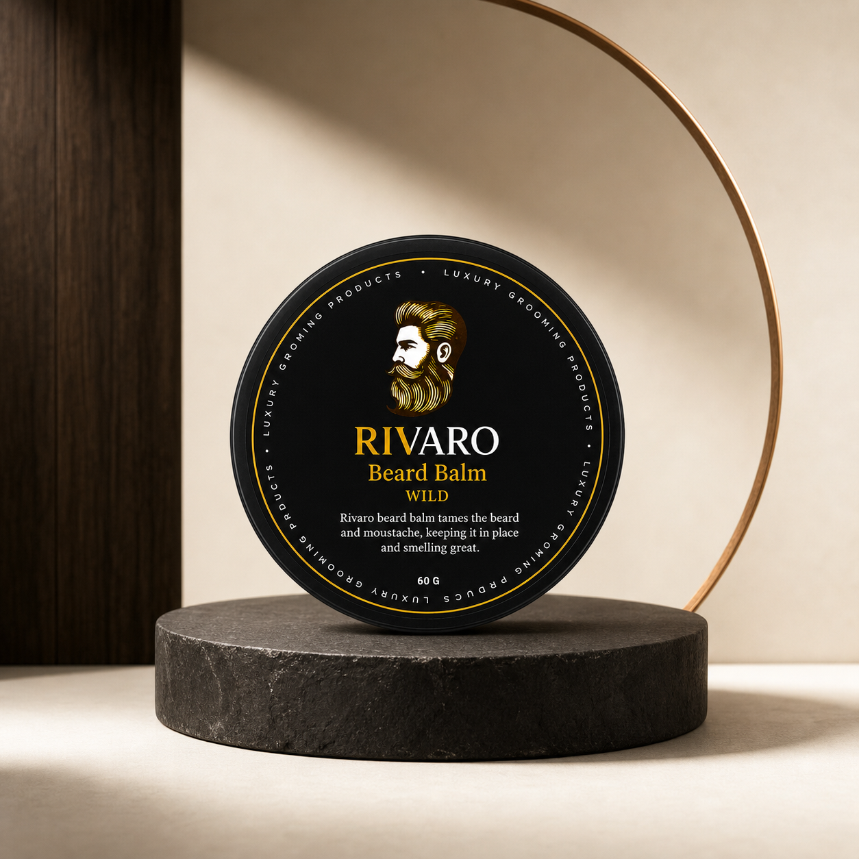 Rivaro Wild Beard Balm 60g premium product hero