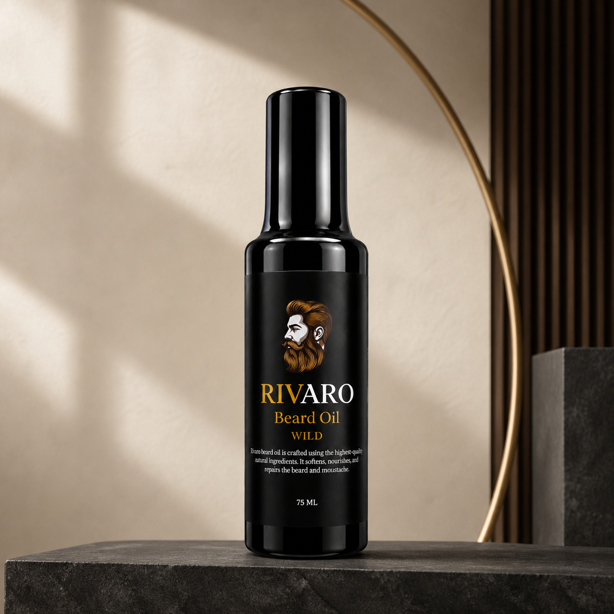 Rivaro Wild Beard Oil 75ml premium product hero