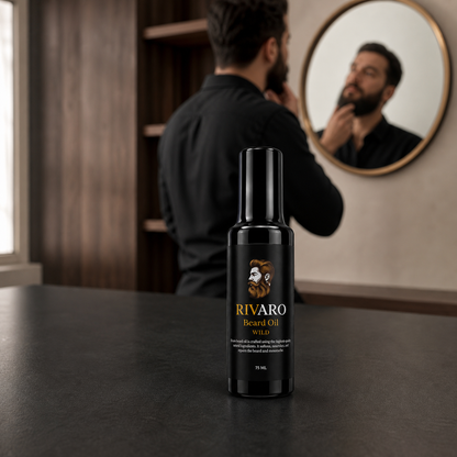 Rivaro Wild Beard Oil 75ml beard grooming lifestyle