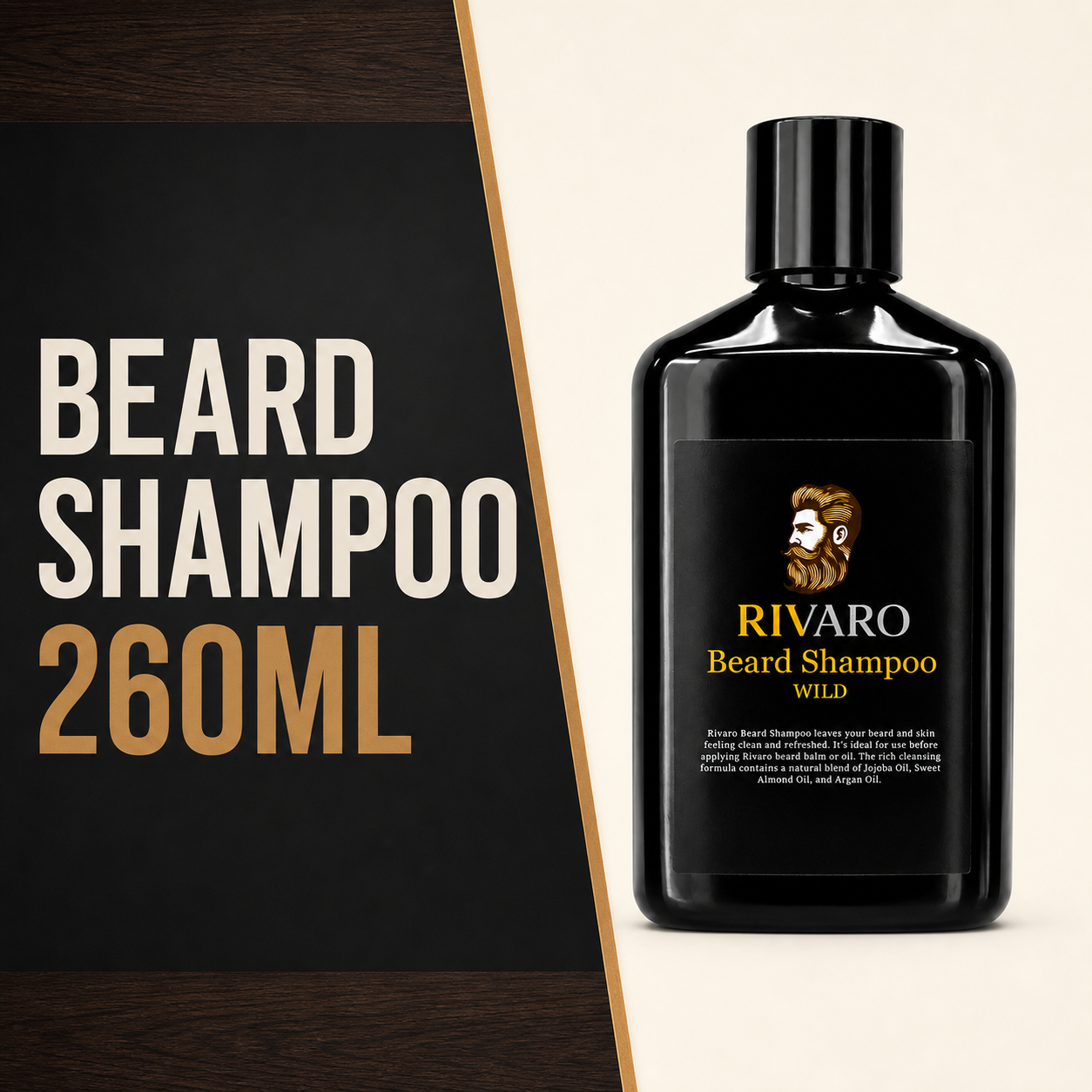 Rivaro Wild Beard Shampoo 260ml product details