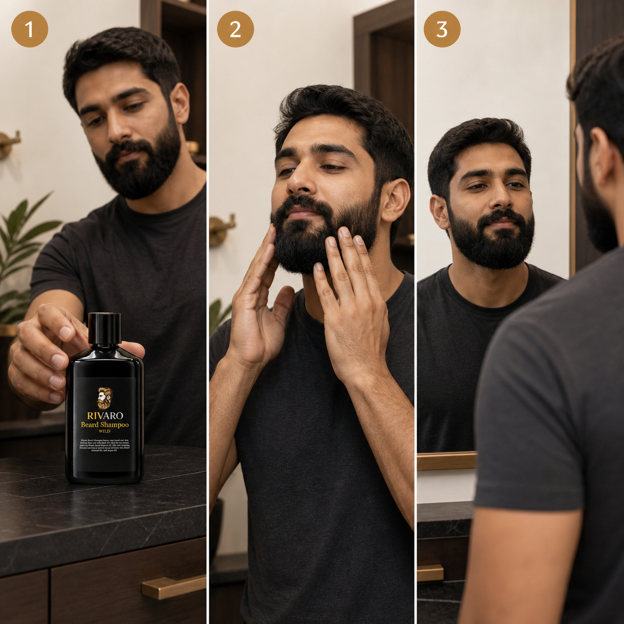 How to use Rivaro Wild Beard Shampoo 260ml