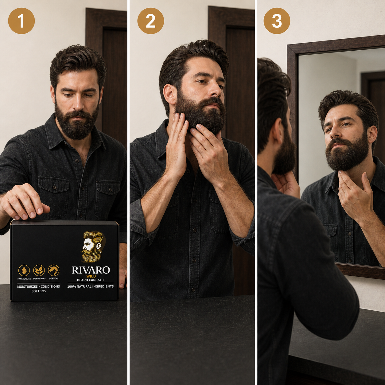 How to use Rivaro Wildbeard Care Set