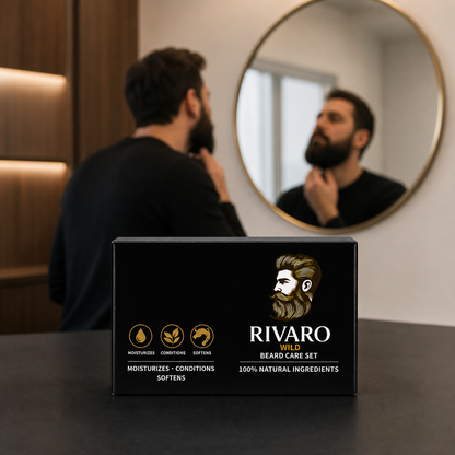 Rivaro Wildbeard Care Set beard grooming lifestyle