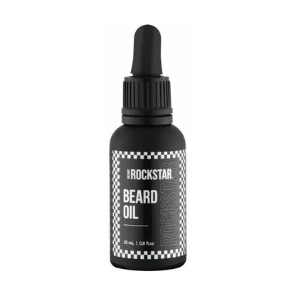 Instant Rockstar Beard Oil 25ml black dropper bottle