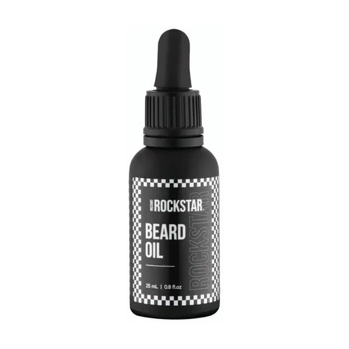 Instant Rockstar Beard Oil 25ml black dropper bottle