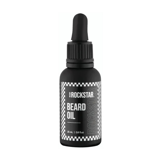 Instant Rockstar Beard Oil 25ml black dropper bottle