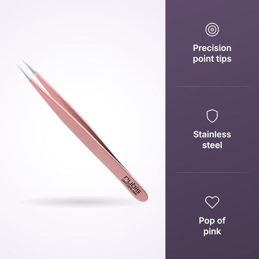 Rubis Point Tweezer Pink, view 2
