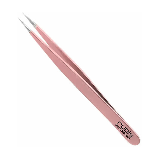 Rubis Point Tweezer - Pink - MV hair and beauty
