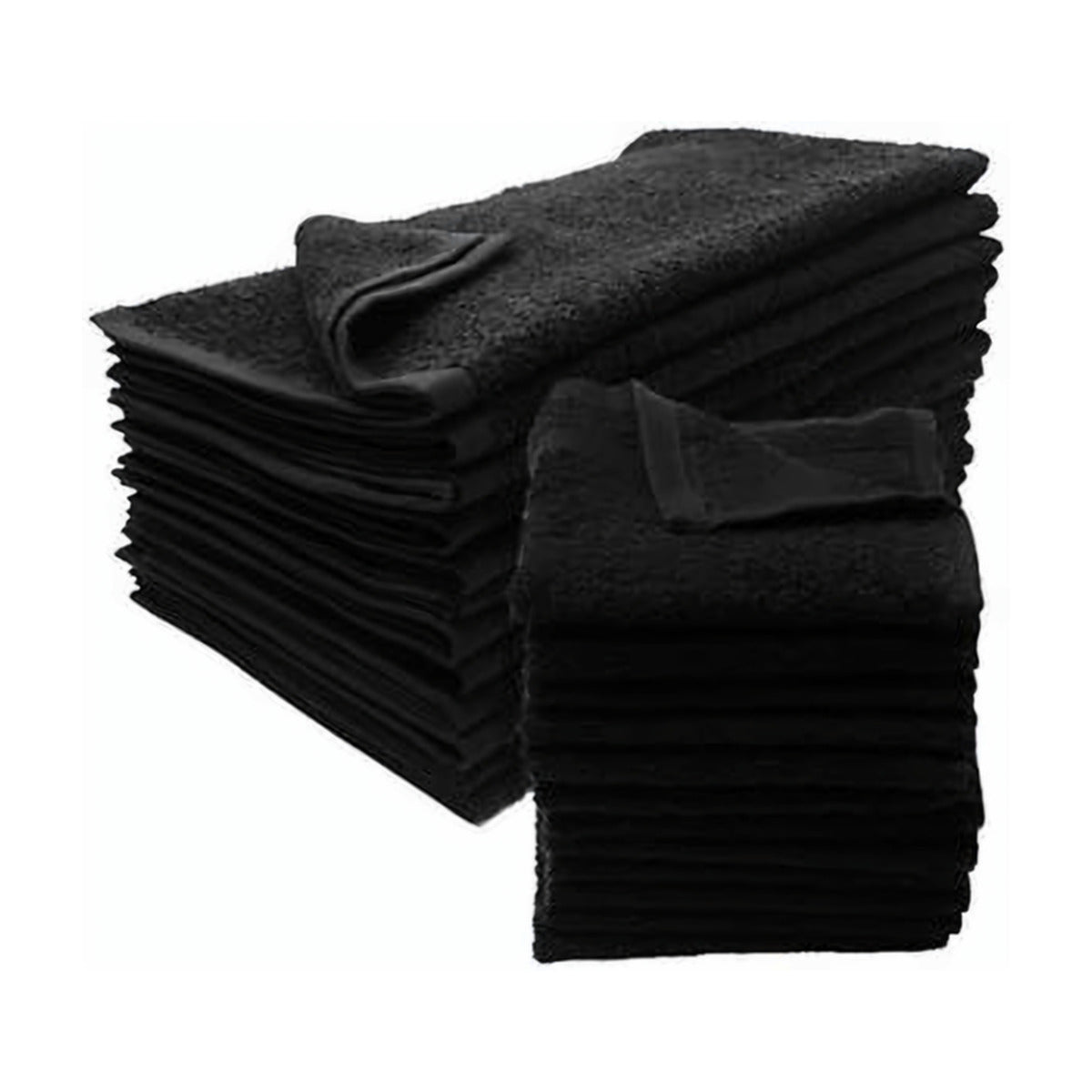 Salon & Co Black Salon Towels 10 pack