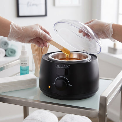 Salon360 Wax Heater Black benefit 2