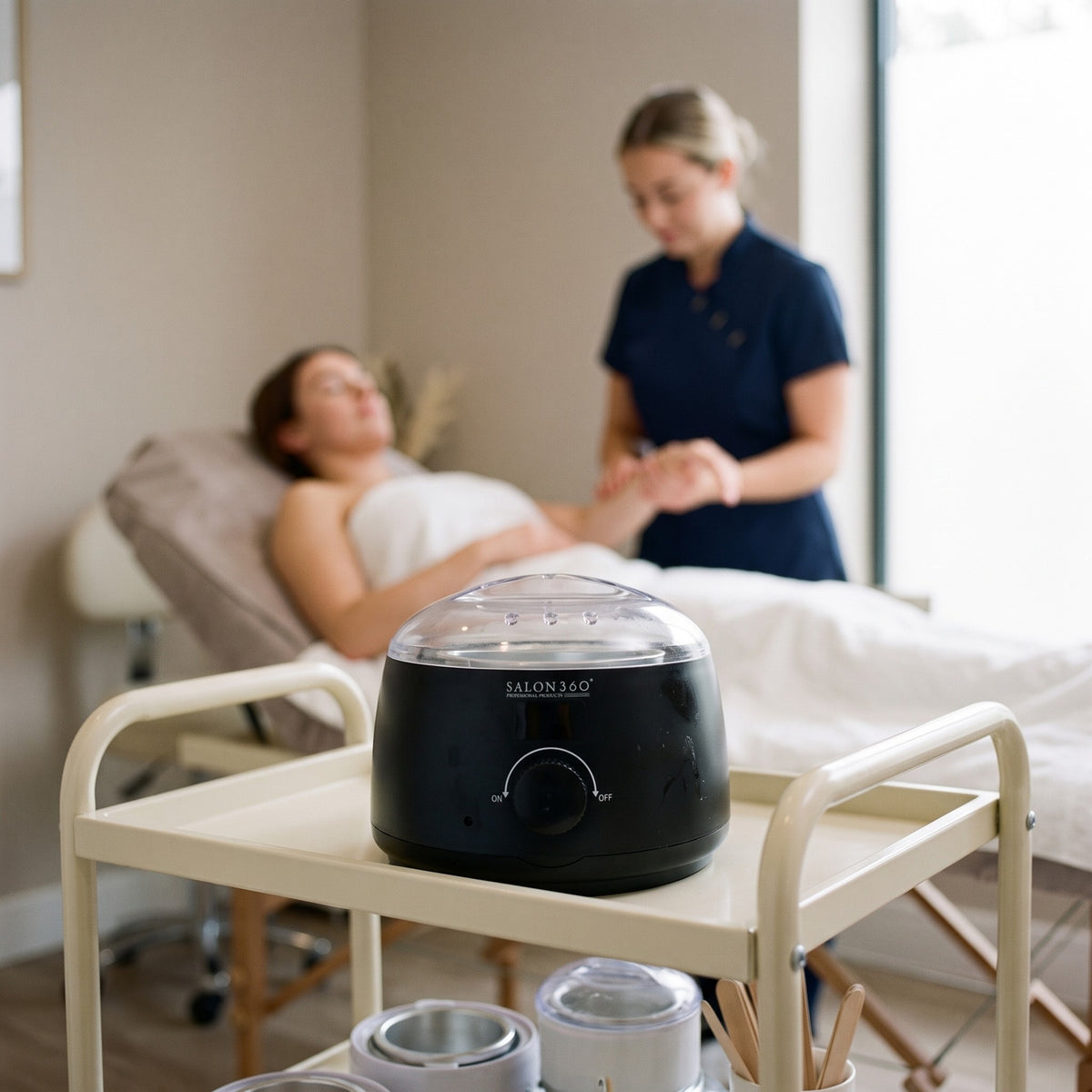 Salon360 Wax Heater Black benefit 4