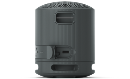 Sony SRS-XB100 Black speaker USB-C charging port detail