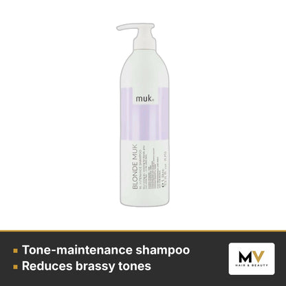 Blonde muk Shampoo 1L & 1 Minute Treatment 1L Duo