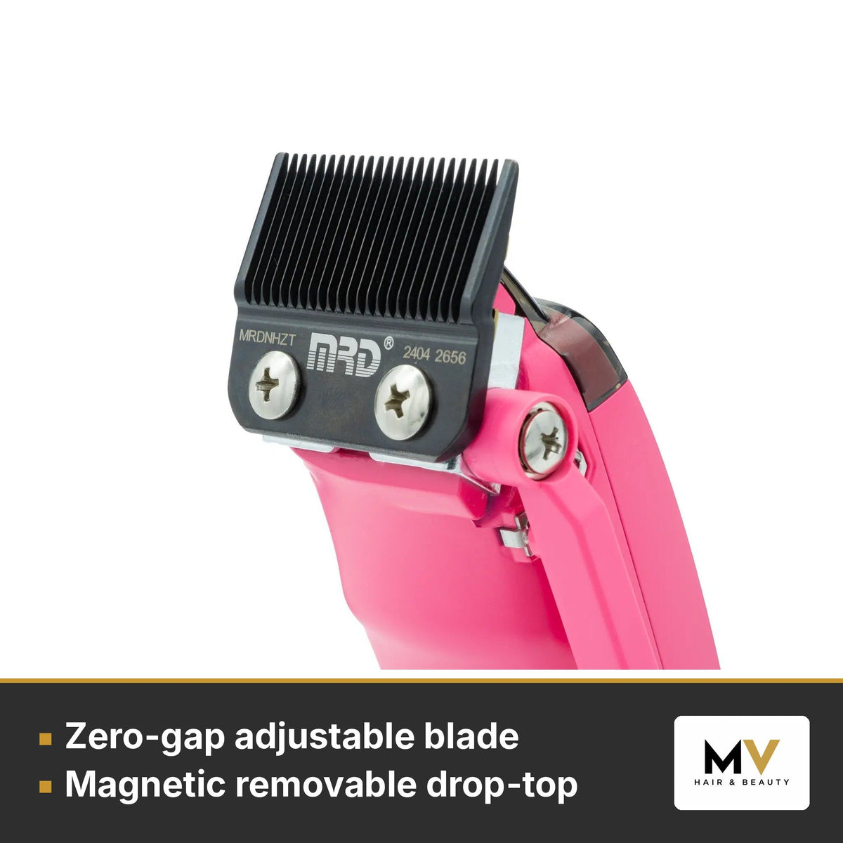 MRD Pro Smart Brain Cordless Clipper & Vector Foil Shaver Duo - Pink