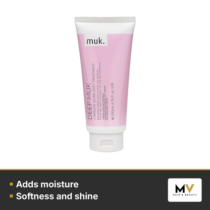 Deep muk 1 Minute Treatment & Leave In Conditioner Duo