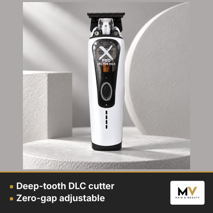 MRD Pro Cyborg Track Clipper, X-Pro Trimmer & Vector Foil Shaver Trio - White