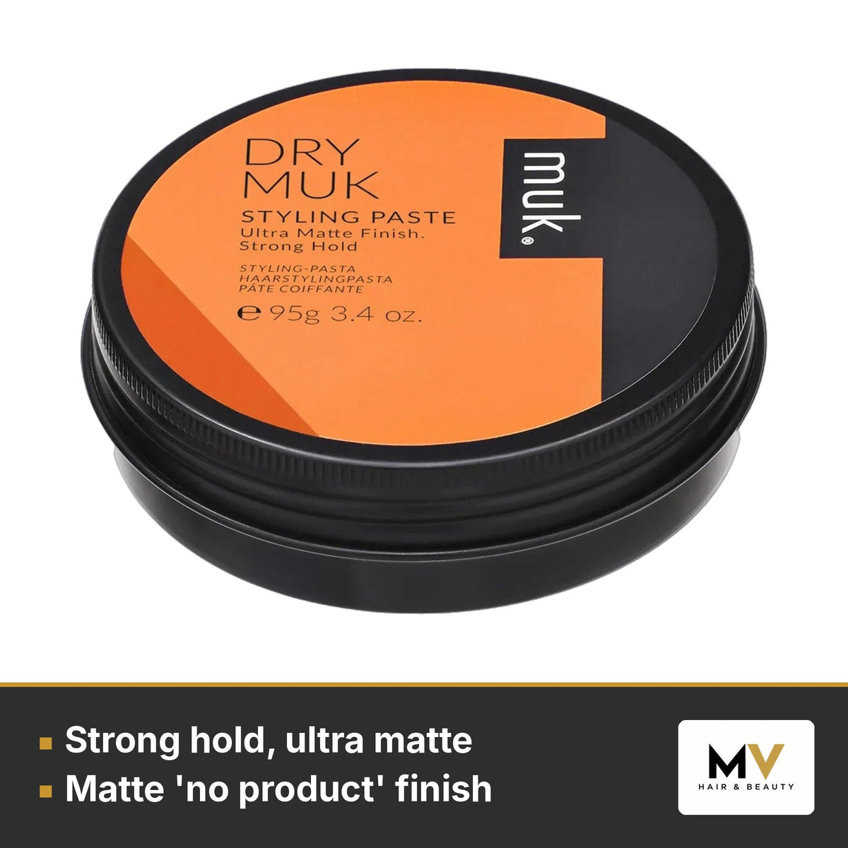 Dry muk Styling Paste & Hair Lacquer Duo - muk Styling