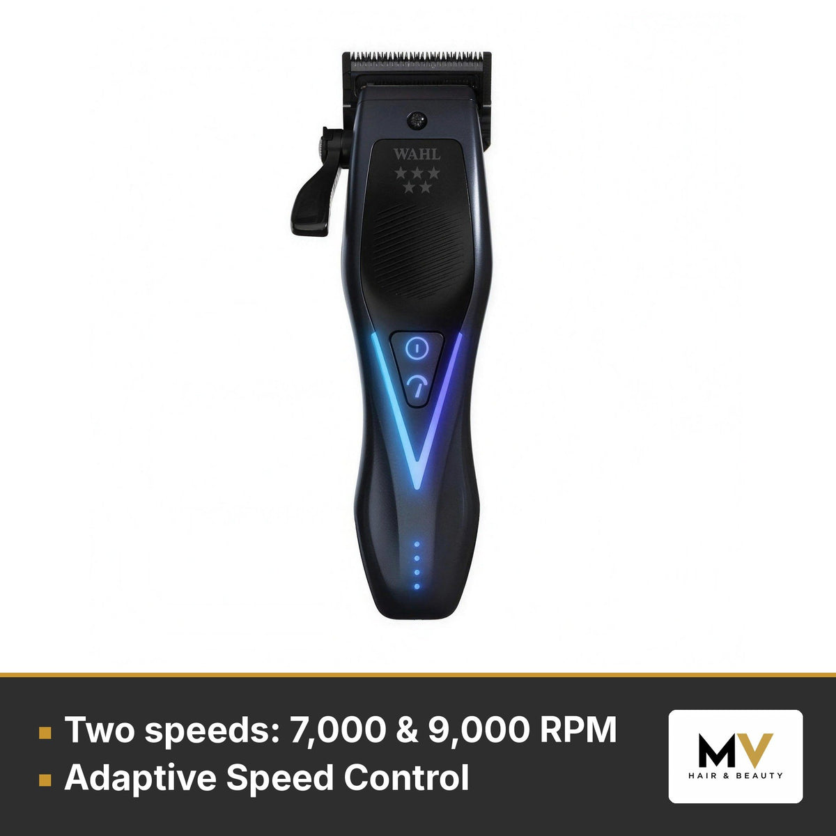 Wahl Vapor Switch Clipper & Hi-Viz Nightshade Trimmer Duo
