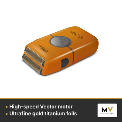 MRD Pro Cyborg Track Clipper & Vector Foil Shaver Duo - Orange