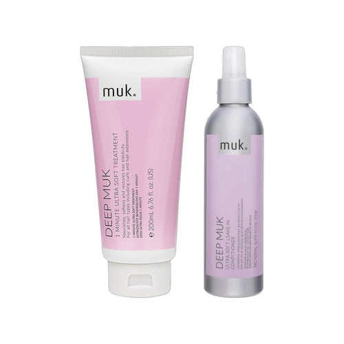 Deep muk 1 Minute Treatment & Leave In Conditioner Duo