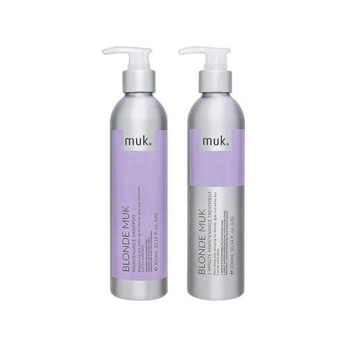 Blonde muk Shampoo & 1 Minute Treatment Duo