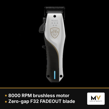 Wahl Vapor CE Clipper, ColorStyle Duo Trimmer & Jumbo Polyester Barber Cape Trio
