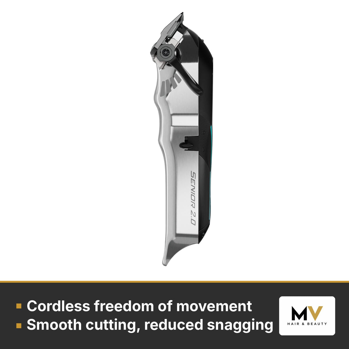 Wahl Senior 2.0 Cordless Clipper, Micro Power Finishing Tool & Cool Ice Blade Spray 397g Trio – view 5
